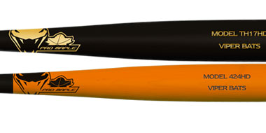 Viper HD Series Engraved Bats