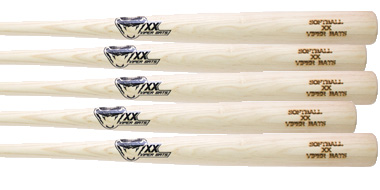 Softball Blemished Bats - Optionally Maple