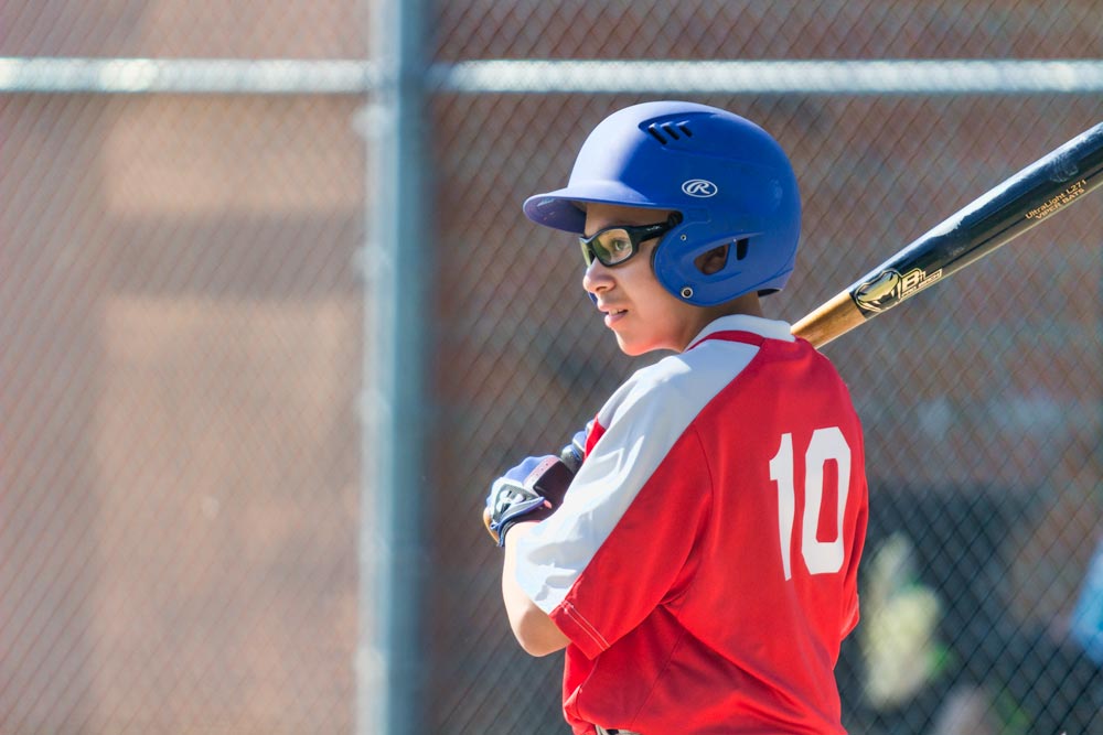 Youth Baseball Player