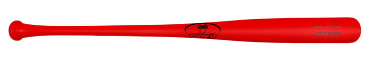Viper Bats Candy Apple Red Finish