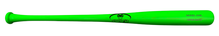Viper Bats Neon Green Finish