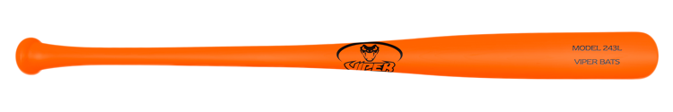 Viper Bats Neon Orange Finish